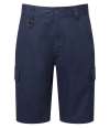 PR564 Premier Workwear Cargo Shorts Navy colour image
